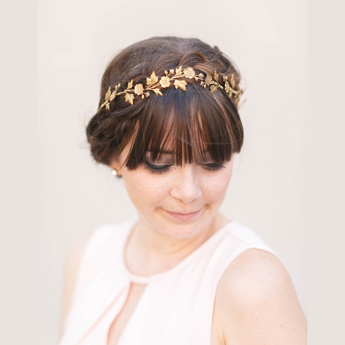 wedding flower crown